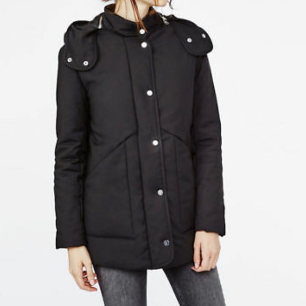 Maje
Gipsyo Padded Parka. Black Color. Size 2